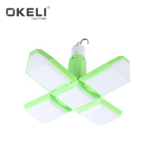 OKELI 2400mAh battery capacity usb output rechargeable 5w emergency led bulb light with hook